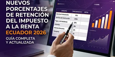 Nuevos Porcentajes de Retención en la Fuente 2026: Guía Actualizada